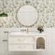 thumbnail image 1 of America White Bathroom Cabinet Vanity with Top Sink Modern Storage Cabinet with 2 Soft Closing Doors Single Sink Bathroom Vanity My Lux Decor Round, 1 of 19