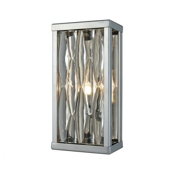 11100/1-Elk Lighting-Riverflow - 1 Light Bath Vanity in Modern/Contemporary Style with Art Deco and Coastal/Beach inspirations - 10 Inches tall and 5