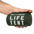 thumbnail image 1 of Go Time Gear Tienda de campaña de supervivencia – Tienda de supervivencia de emergencia para 2 personas con paracaídas – Tienda de campaña con tubo de refugio, protección para todo tipo de clima, para, 1 of 5