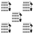 thumbnail image 2 of ZheElen 25x Clips de Rideaux Noirs Faciles à Installer Crochets pour Accrocher des Rideaux Pratiques Usages Multiples Métal 5Ensemble, 2 of 6