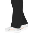 thumbnail image 4 of Med Couture Maternity Scrub Pant - 3 Pockets Straight Leg With Side Vents At Hem Soft Jersey Knit Waist Panel - MC028, 4 of 7