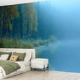 thumbnail image 2 of Peel and Stick Wallpaper Autumn season lake Modern Art Wall Mural Decor Self Adhesive and Removable 69in x 98in, 2 of 8