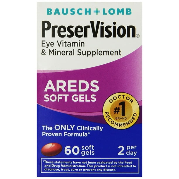 Preservision AREDS and Mineral Soft s, 60 Count