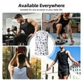 thumbnail image 7 of Pofeuu Lavender Bicycle Print Men's Muscle T-Shirt, Sleeveless, Muscle Tank, Classic Muscle Tee Top For Men Casual Sleeveless Muscle T-Shirt Trendy Clothes-Large, 7 of 7