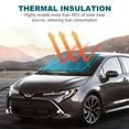 thumbnail image 4 of Pre-cut Window Film Tint Kit for Toyota Corolla 2014-2019 Solar Film PVC Car Privacy Shield Infrared and UV Reduction for Rear Window 8% VLT, 1pc, 4 of 11
