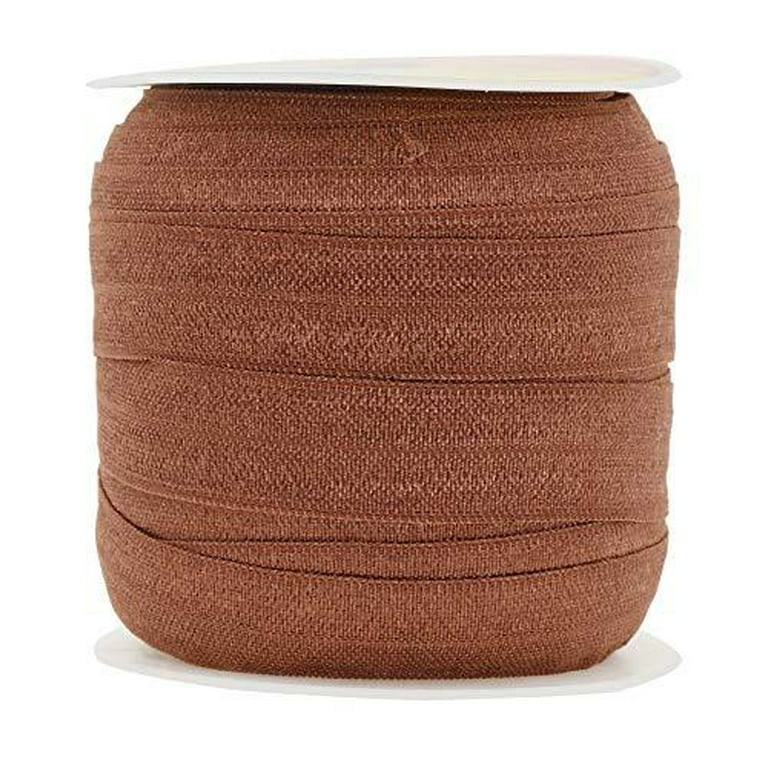  10 Yards Fold Over Elastic Stretch, Braided Elastic Ribbon for  Hair Ties Headbands, Available in Various of Colours (Beige, 5/8in) : Arts,  Crafts & Sewing