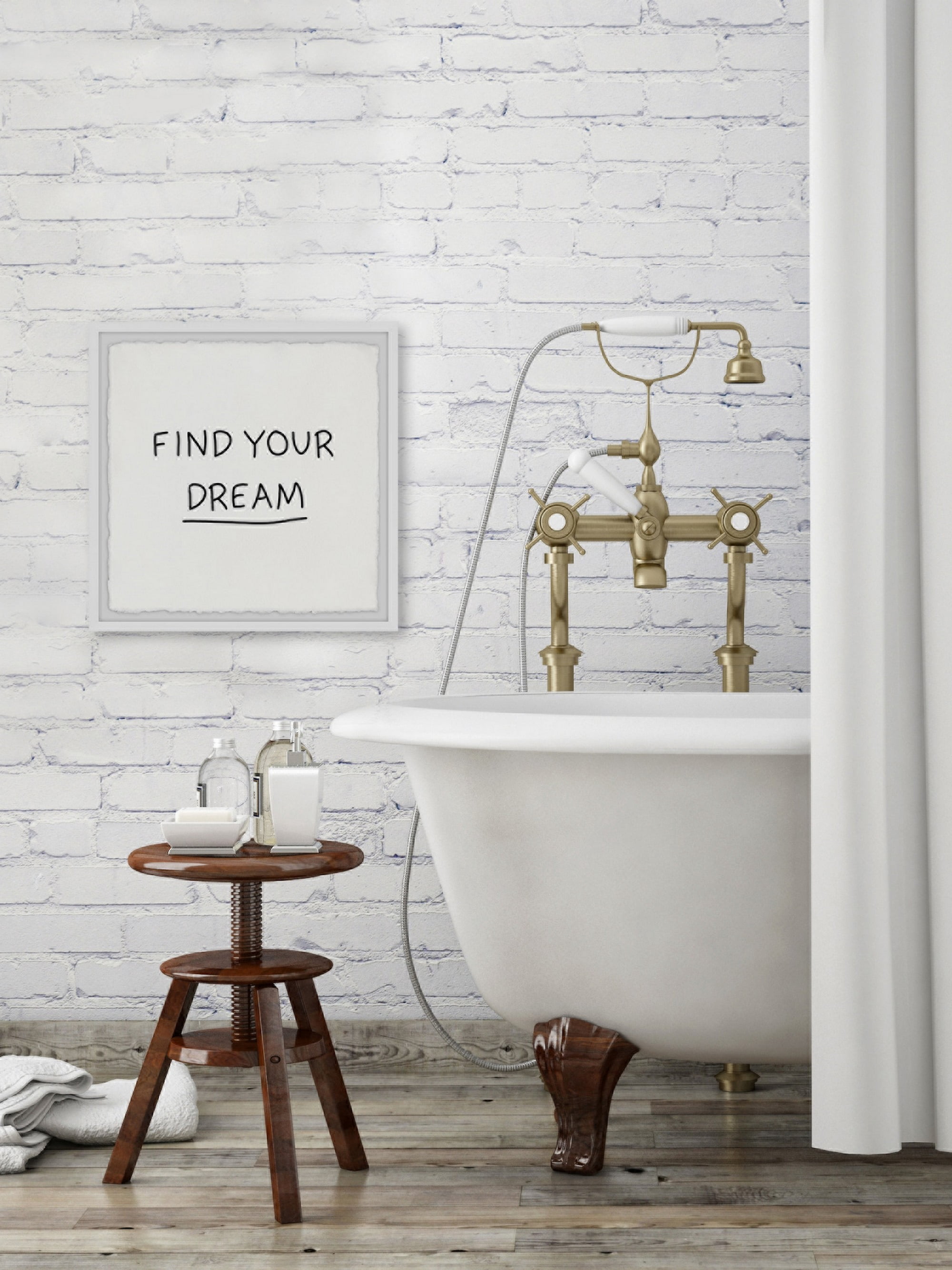 Marmont Hill Find Your Dream IV Framed Wall Art, 18" x 18"