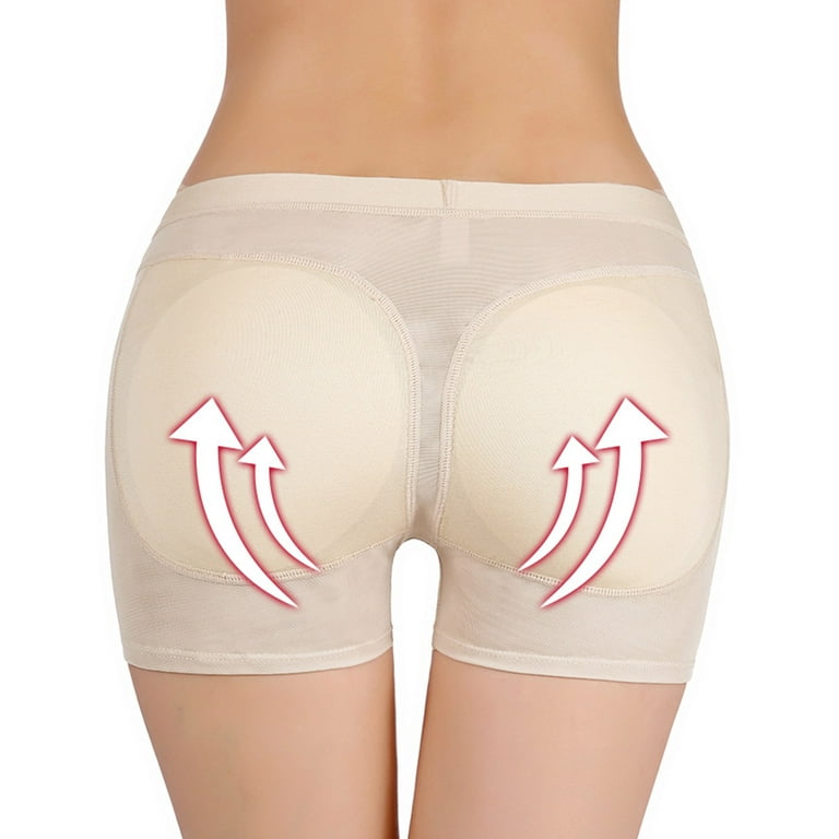 MINIDORA Women Shapewear Butt Hip Lifter Control Panties Enhancer Panties  Soft Padded Shaper Ventilation Mesh