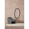 thumbnail image 5 of Oval Wall Mirror Black - Modern Decorative Frameless Mirror for Home Decor, 5 of 5