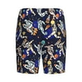 thumbnail image 4 of Rocae Astronauts in sport for Men's Soft Sleep Pajama Shorts, Waistband and Pockets, 4 of 9