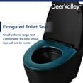 thumbnail image 3 of Ace 1-Piece 0.8/1.28 GPF Dual Flush Elongated Toilet in Black, Seat Included, 3 of 16