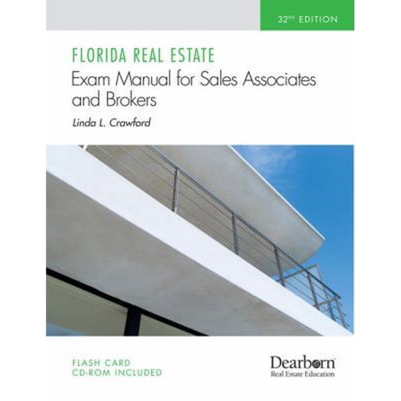 Pre-Owned Florida Real Estate Exam Manual: For Sales Associates & Brokers, 32nd Edition (Paperback) 1427781443 9781427781444