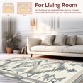 thumbnail image 2 of ODIKA 5' x 7' Machine Washable Non-Slip Area Rug, Southwestern Diamond High Traffic Rug, Gray, 126342, 2 of 7
