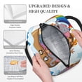 thumbnail image 3 of Salouo Rainbow Animals on Noah's Ark for Insulated Lunch Bag for Women/Men - Leakproof Cooler Tote Bag Organizer - Reusable Lunch Box for Office Picnic Hiking Beach-One Size, 3 of 6