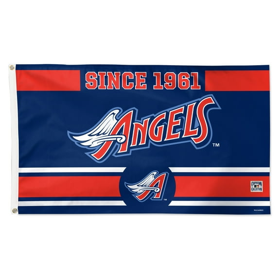 WinCraft Los Angeles Angels 3' x 5' Single-Sided Franchise Establishment Deluxe Flag