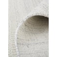 thumbnail image 5 of Feizy Keaton Transitional Solid, Ivory/Gray, 5' x 8' Area Rug Stain Fade Resistant Easy Care Casual Stripes Floor Rug for Living room Bedroom, 5 of 6