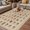 Brown, variant on Ocean Fishhooks Outdoor Rug for Patio/Deck/Porch, Non-Slip Large Area Rug 5 x 8 Ft, Vintage Coastal Fishing Pattern Brown Indoor Outdoor Rugs Washable Area Rugs, Reversible Camping Rug Carpet Runner
