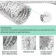 thumbnail image 5 of Manguera de escape de aluminio flexible Conductos de ventilación de conducto de aire de 100 mm para secadora(100mm*2m), 5 of 5