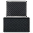 thumbnail image 1 of 2pcs Dashboard Non-slip Mats On-board Mobile Phone Non-slip Pad Car Skidproof Dashboard Pad Rhinestone Decor Anti-skid Pad for Holding Mobile Phone Navigation (Black), 1 of 6