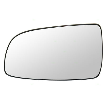 Brock Driver Side Door Clear Mirror Glass & Base Heated for 2007-2011 Chevrolet Aveo Sedan