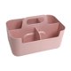 thumbnail image 1 of Organizador multiusos con asa para artículos de manualidades, tocador y maquillaje Rosa, 1 of 9
