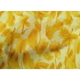 thumbnail image 4 of oneOone Cotton Poplin Yellow Fabric Florals Craft Projects Decor Fabric Printed By The Yard 56 Inch Wide-SXG, 4 of 4