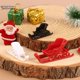 thumbnail image 2 of 1 pieza de adornos navideños para el día de Navidad, adornos de nieve para el coche de Papá Noel, adornos de trineo para hacer uno mismo, colgantes de trineo, accesorios de decoración navideña, 2 of 5