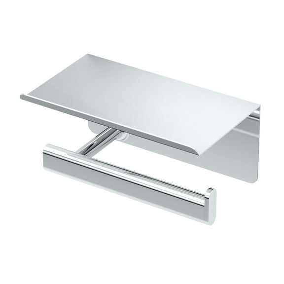 Gatco 1422 Elevate Wall Mounted Euro Toilet Paper Holder - Chrome