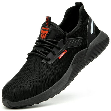 OwnShoe Steel Toe Work Shoes for Men Women Non-Slip Safety Shoes Industrial Sneakers