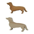 thumbnail image 3 of Transemion Wood Dinner Plate With Dachshund Stylish And Functional Tableware Multipurpose burlywood 1Set, 3 of 6