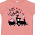thumbnail image 4 of Inktastic Happy Valentine's Day Train Boys or Girls Toddler T-Shirt, 4 of 5
