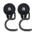 thumbnail image 1 of 2 Pack Non-Slip Garage Storage Hooks Heavy Duty Strong Iron Magnetic Broom Mop Tool Holder Garden Hoe Holder, 1 of 5