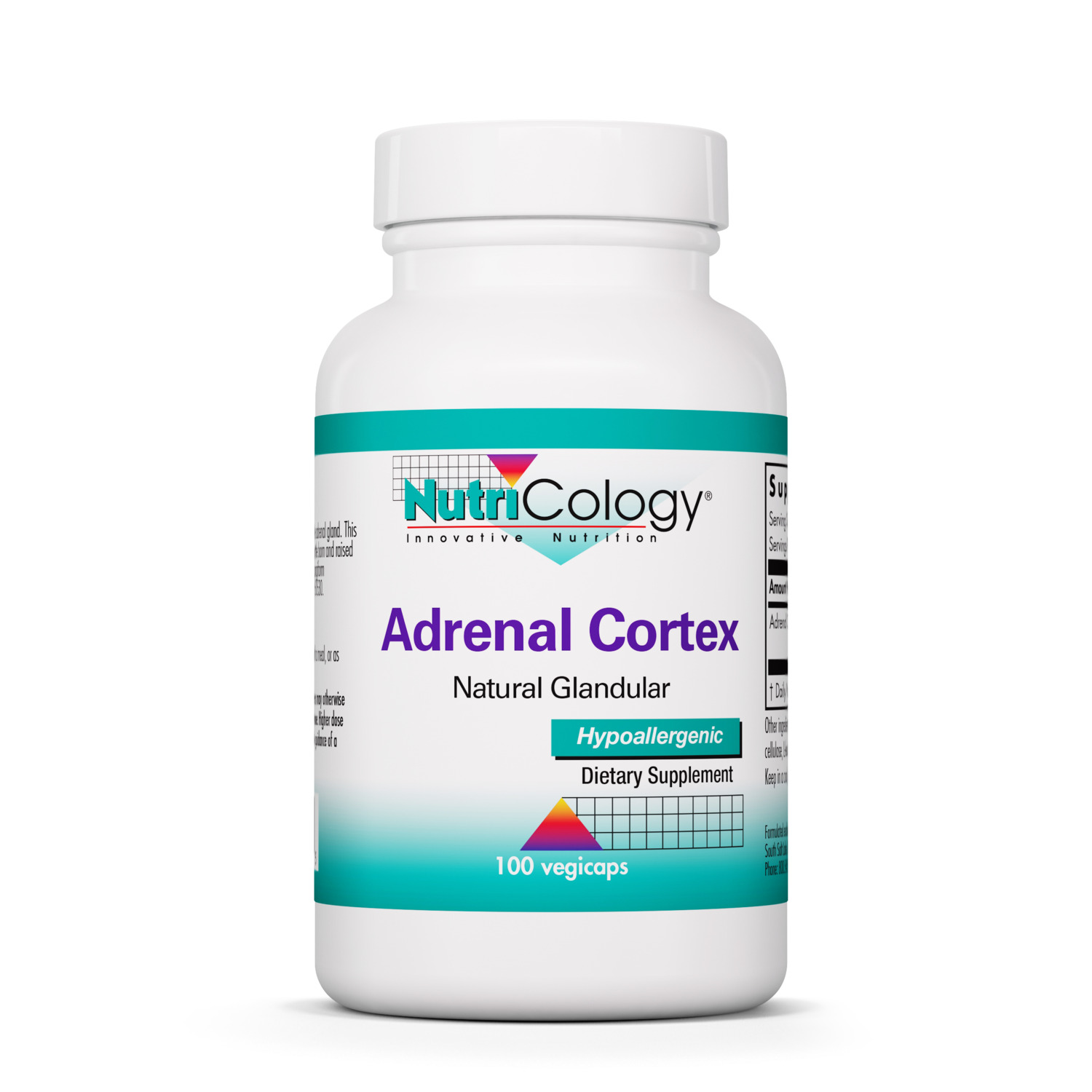 NutriCology Adrenal Cortex Glandular Stress, Energy, Adrenal Support