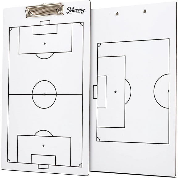Dry Erase Coaches Clipboard | Double-Sided Dry Erase White Board