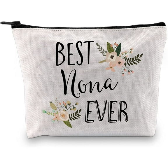 Yiayia Gift Best Yiayia Ever Gift Grandma Toiletry Cosmetic Bag Gift for Grandma