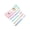 Pink, variant on 4Pcs Nebula Gel Pens 0.5mm, Smooth Writing Pens Bulk, Retractable Cute Pens Black Ink for Journaling Note Taking, Gradient Color Quick-dry No Bleed