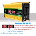 thumbnail image 4 of Inversor De Coche Inversor de coche de 12V a 220V/110V, transformador de voltaje de coche de 4000W, pantalla LCD USB Dual, 4 of 7