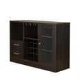 thumbnail image 7 of ACME Joice Wooden 2-Drawer Server with Shelf in Espresso, 7 of 7