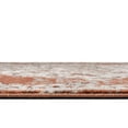 thumbnail image 4 of Unique Loom Nyla Collection Area Rug - Smile (4' x 6' Rectangle Salmon Pink/Black), 4 of 6