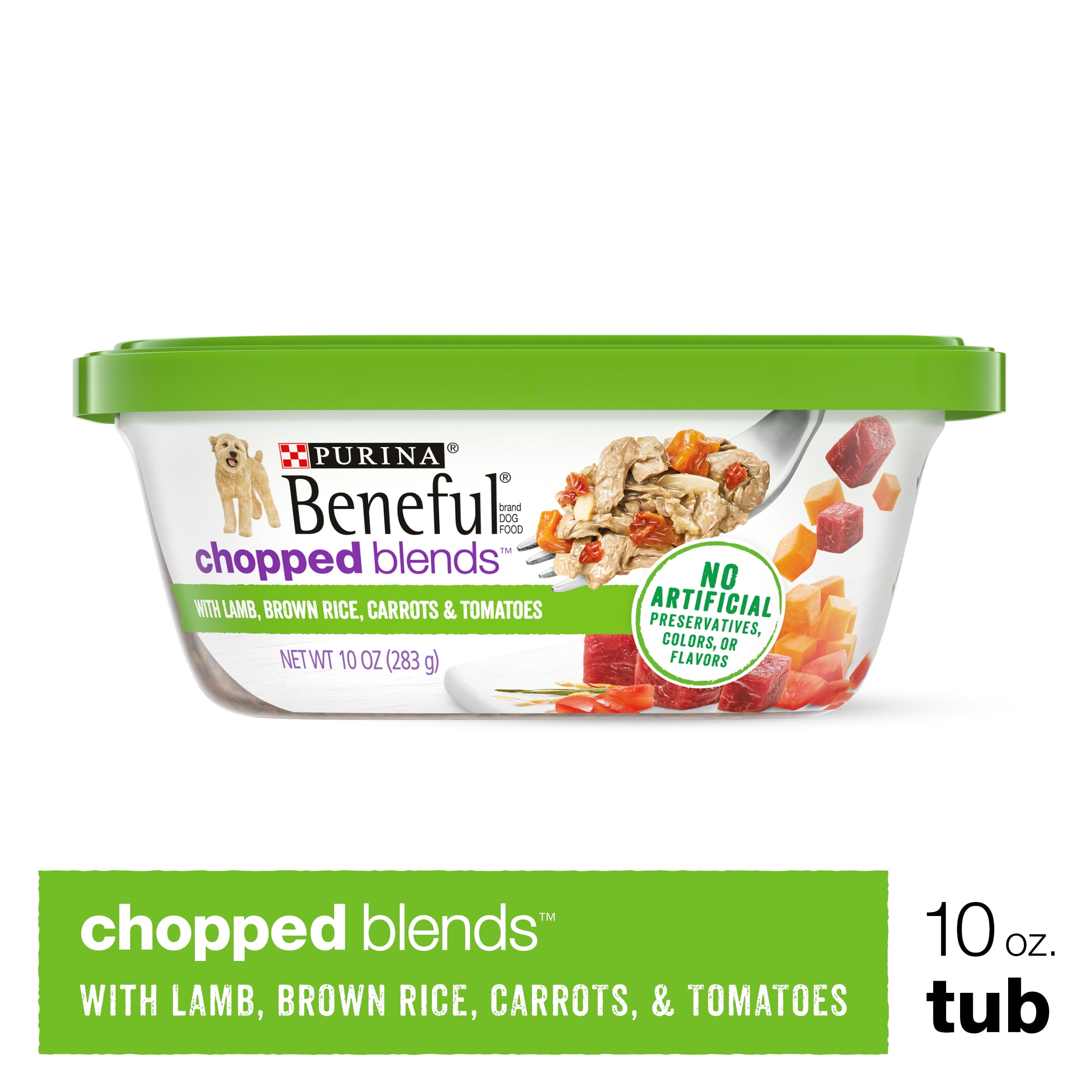 Purina Beneful Gravy, High Protein Wet Dog Food, Chopped Blends With