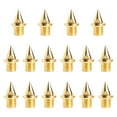 thumbnail image 2 of SunniMix 16 Pieces Replacement Spikes for Track Shoes 7 mm for Short Distance Running Gold Sharp Nails, 2 of 8