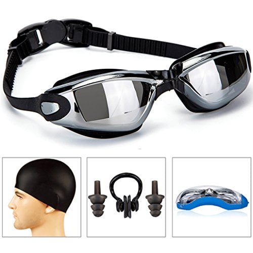 swimming goggles nose