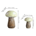 thumbnail image 2 of unbranded 2Ud Figurines De Hongos Decorativos De Resina Para Ambientar Jardín Y Escritorio, 2 of 8