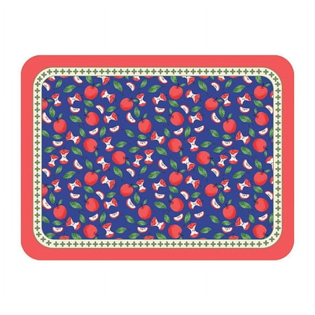 

KYAIGUO Retro Placemats Independence Day Plastic Placemats Non-slip Heat and Stain Resistant Placemats Washable and Easy to Clean