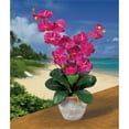 thumbnail image 2 of Double Phalaenopsis Silk Orchid Flower Arrangement, Beauty, 2 of 2