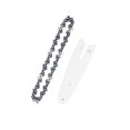 thumbnail image 1 of 2 Pieces Mini Tool Handheld Sharp Chains and Guides Set for Cutting Tree 4inch, 1 of 8