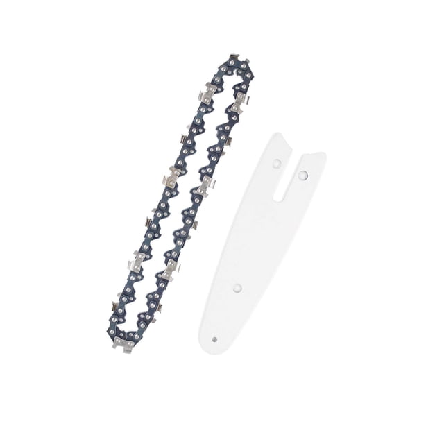 2 Pieces Mini Tool Handheld Sharp Chains and Guides Set for Cutting Tree 4inch