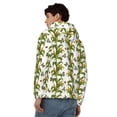 thumbnail image 4 of Kdxio Corn And Butterflies Print Men Hoodies Casual Hoodies for Men with Zip Pockets Full Zip Long Sleeve Sweatshirt Sports Hooded Jacket-X-Large, 4 of 5
