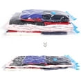 thumbnail image 3 of Vacuum Compression Bags for Space-Saving, Ideal for Clothing and Bedding, Double Zip Seals for Airtight Closure, Transparent Design for Quick Item Recognition, 3 of 5