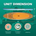 thumbnail image 7 of HHSJZWCY 10' Ultra-Light Inflatable Stand up Paddle Board for Adult, Extra Wide SUP with Premium Accessories, 7 of 7